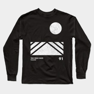 The Field Mice Coastal / Minimal Graphic Design Tribute Long Sleeve T-Shirt